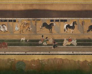 10 panel wall mural - from IKSEL - 
Japanese Stables - Panels 1-10  - Brend new in box 