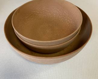 Vintage Bowl - Agatized Wood