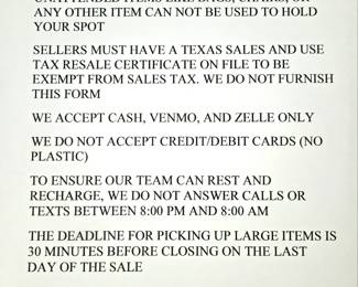 picture rules for estate