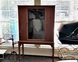 Unique Antique Display Cabinet