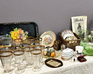 Glassware, Decor