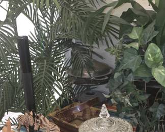 Artificial Plants  - Candy Dish 