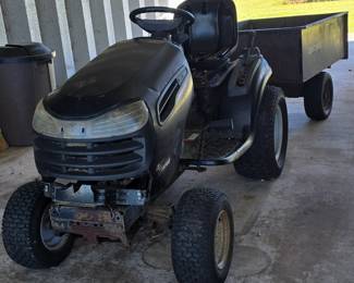 Craftsman Lawnmower used for Yard Clean Up