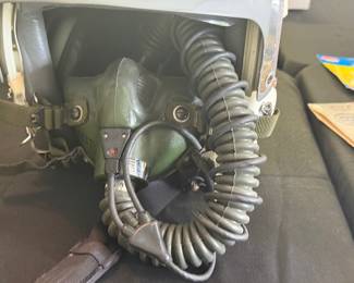 United States Air Force HGU- Helmet With Oxygen Mask