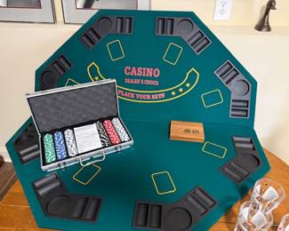 Portable Game Table Overlay