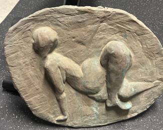 also available! This vintage art piece. $60