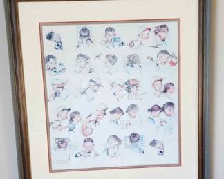 Norman Rockwell- A Day in the Life of a Boy