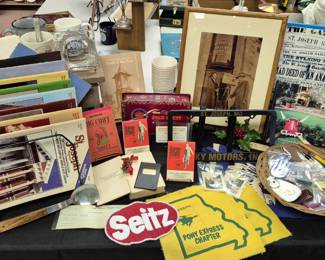 Much, much St. Joseph collectibles!! Over 200 pcs. of St. Joseph advertising, paper collectibles books and pictures.