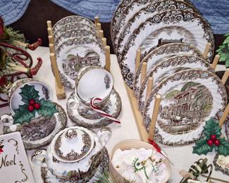 Johnson Bros. "Heritage Hall French Provential" china set