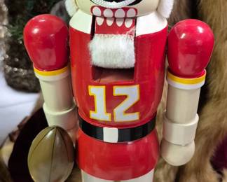 NFL Kansas City Chiefs nutcracker