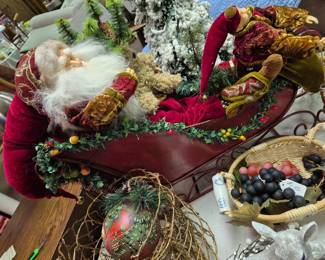 Santa on Sleigh
