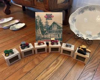 ERTL 50TH ANNIVERSARY SIX PIECE TRACTOR SET