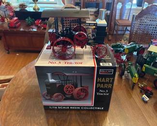 HART PARR. NO. 3 SPECCAST TOY TRACTOR