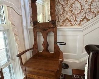 HALL TREE BENCH WITH STORAGE