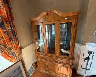 CHINA CABINET 55X19 7 FT