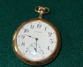 Vintage gold filled Waltham pocket watch