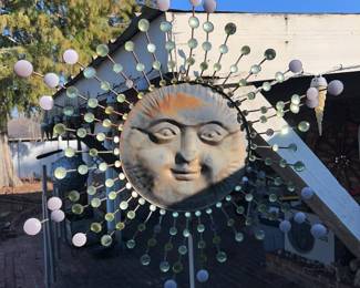 Large sun face Wall Décor