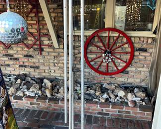 Large metal wind chime