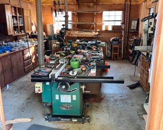 Large Work shop FULL of tools