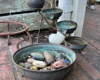 Vintage Tiered Copper water fountain