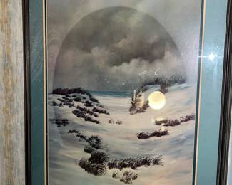 Seaside beach theme Print