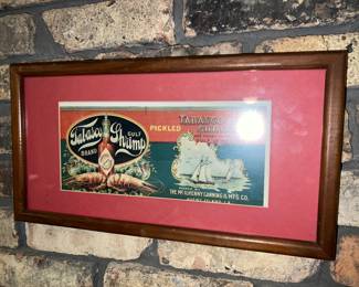 vintage advertisement for Tabasco Pickled Shrimp