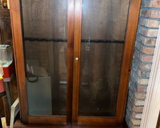 Solid wood Gun cabinet