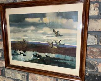 Framed Print “ Three Mallards” By Roy Mason