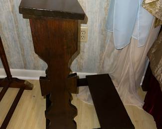 Solid wood Prie-Dieu