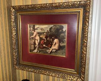 Print of the Pastoral Concert