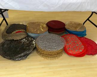 Variety of placemats