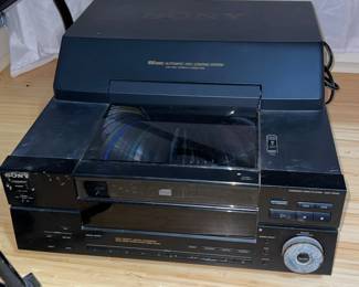 Sony multi Cd changing Compact disc player