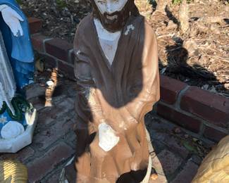 Concrete statue of Joseph