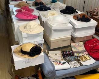 Large Collection of vintage Women’s Hats