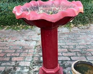 Concrete Bird bath