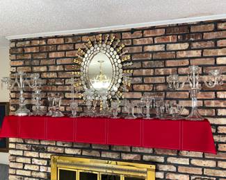 Crystal Candle Stick Holders