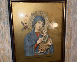 Italian religious print