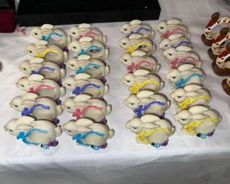 Easter bunny Napkin rings