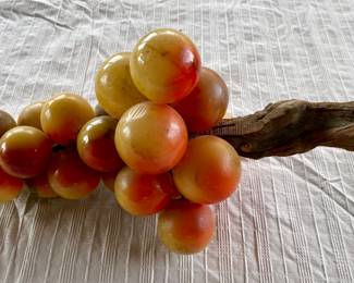  Large Cluster Italian Alabaster Stone Grapes