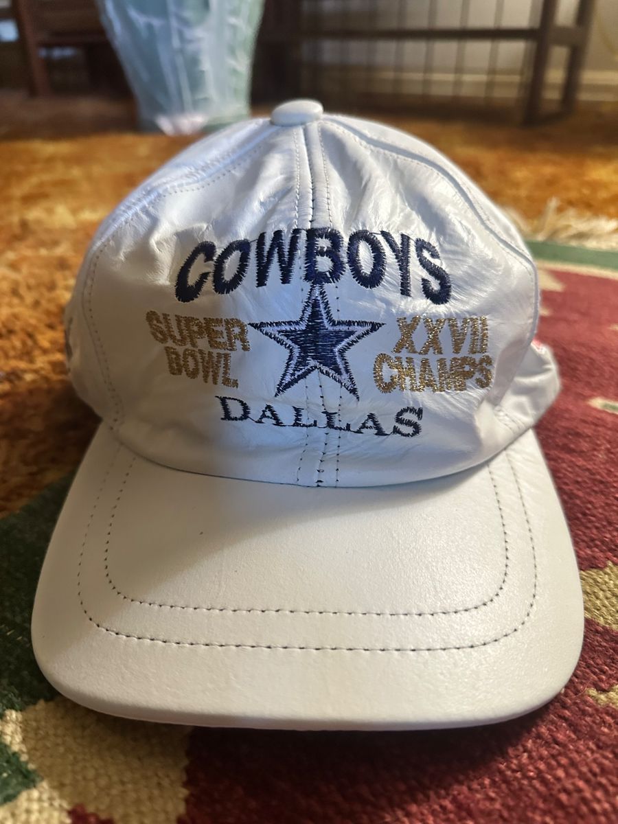 Leather Cowboys Cap