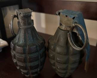 Hand Grenade Paper Weights