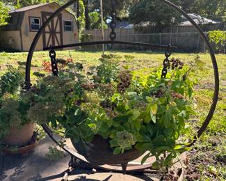 Cast Iron Kettle in Ring