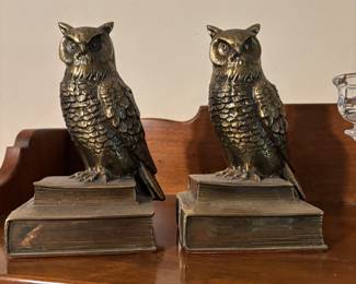 Brass Bookends
