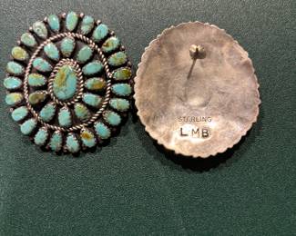 Larry Moses Begay Earings
