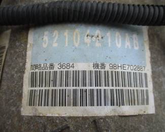 2000 Jeep Transmission