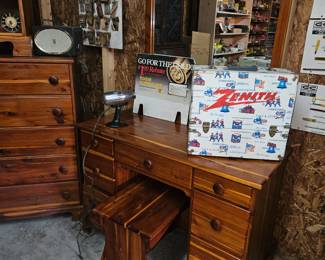 Vintage Zenith work/tool box