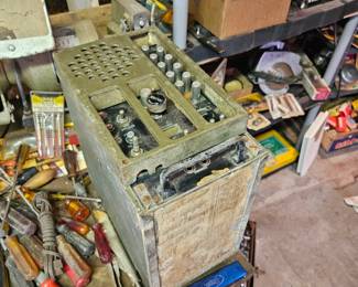 Army Field radio likely WWII