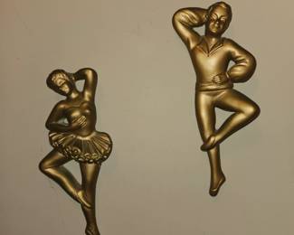 Wall hanging ballerina art plaques