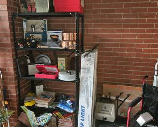 Shop lights, coolers etc