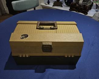 Vintage tackle box